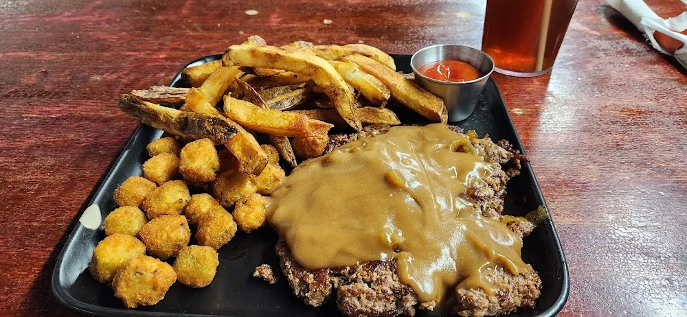Hamburger Steak Dinner